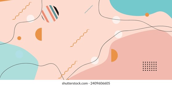 Abstract colorful vector background. Creative design wallpaper