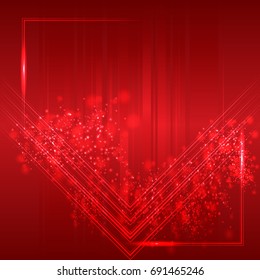 Abstract colorful vector background. Cyber or technology background. Vector illustration.