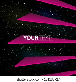 Abstract colorful vector background design with your text