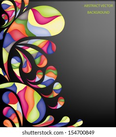 Abstract colorful vector background. Eps10.