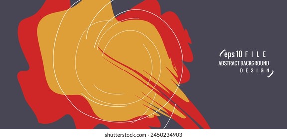 Abstract colorful vector background. Flat design vector illustration