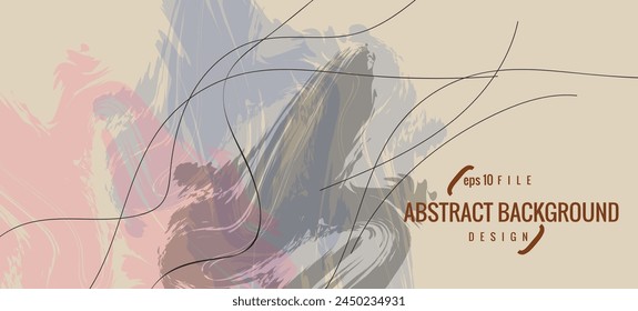 Abstract colorful vector background. Flat design vector illustration