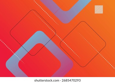 Fondo de Vector colorido Abstractas con Formas geométricas y círculo para cartel, Anuncio, presentación, anuncios, cobertura, Fondo de pantalla