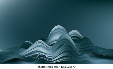 Abstract colorful vector background, gray flow liquid wave for design brochure, website, flyer. Stream fluid. Acrylic paint