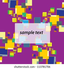 abstract colorful vector background. vector illustration.