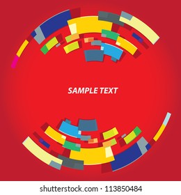 abstract colorful vector background. vector illustration.