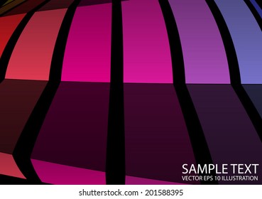 Abstract colorful vector background illustration - Squared vector colorful rainbow template