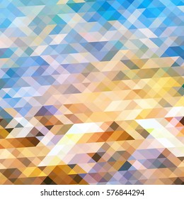 Abstract colorful vector background. Vector Illustration