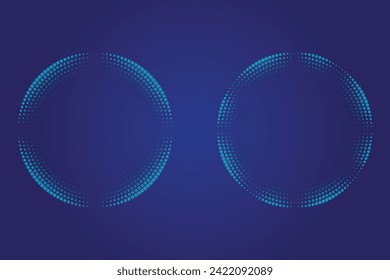 página web del folleto de diseño sobre la línea de fondo de vector colorido abstracto o la onda de puntos