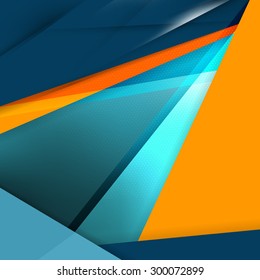 Abstract Colorful Vector Background. Modern Material Design