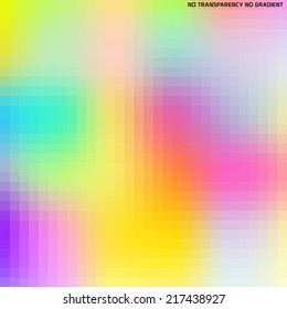 Abstract colorful vector background, pixel art illustration