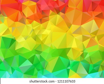 Abstract colorful vector background
, Rainbow vector triangle mosaic background. Geometric illustration in Origami style with gradient. A new texture for your design.
