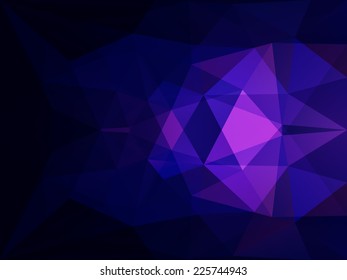 Abstract colorful vector background of the set of triangles