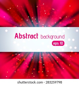 Abstract colorful vector background with space for text