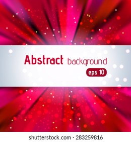 Abstract colorful vector background with space for text