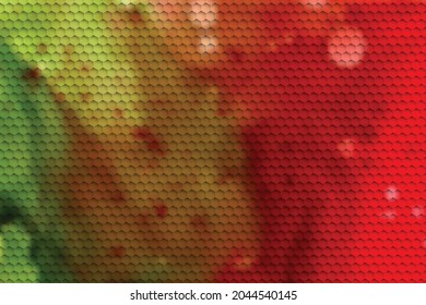 Resumen del fondo del vector colorido. Fondo de malla universal. Colores de pintura nítidos y borrosos texturados con un patrón de superposición. 