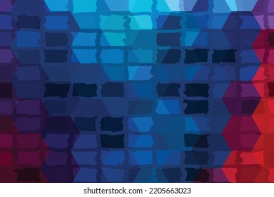 Resumen del fondo del vector colorido. Fondo de malla universal. Colores de pintura nítidos y borrosos texturados con un patrón de superposición. 