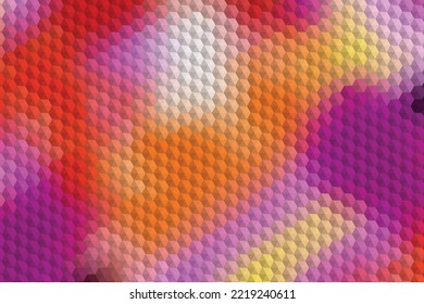 Abstract colorful vector background. Universal mesh backdrop. Bright blurred paint colors textured with overlay pattern. 