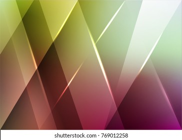 Abstract colorful vector background for use in design