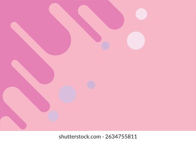 Abstrato fundo de vetor colorido com linhas verticais e círculos em estilo moderno vibrante.

