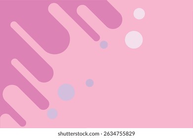 Abstrato fundo de vetor colorido com linhas verticais e círculos em estilo moderno vibrante.


