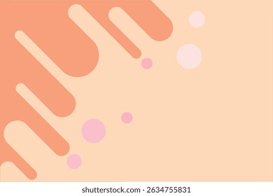 Abstract colorful vector background with vertical lines and circles in vibrant modern style.

