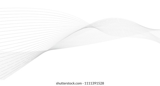 Abstract colorful vector background. Wavy surface. Striped lines.