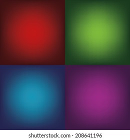 Abstract colorful vector backgrounds set 5