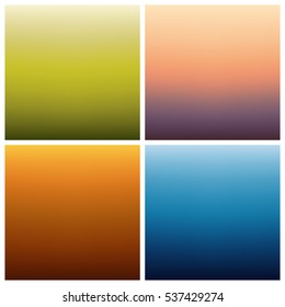 Abstract Colorful Vector Backgrounds Set 6