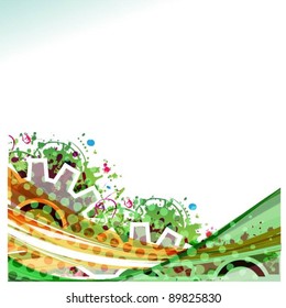abstract colorful vector background-vector