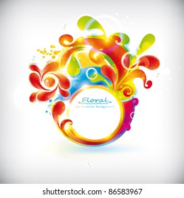 Abstract colorful vector banner