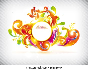 Abstract colorful vector banner
