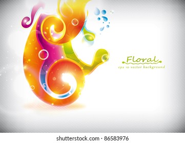 Abstract colorful vector banner