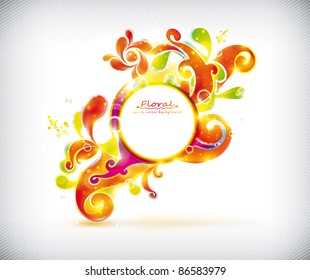 Abstract colorful vector banner