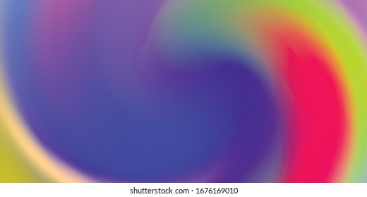 Abstract colorful vector blurred gradient backgrounds. Holographic template for your cover and design