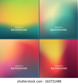 Vector abstracto de color borroso, fondos lisos.