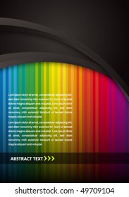 abstract colorful vector business background