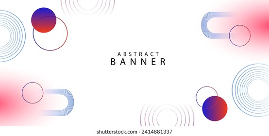 Abstract colorful vector design isolated on white vector