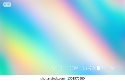 Abstract colorful vector gradient background in calm blue, mint and pink colors. Modern iridescent design for mobile apps, screens, banner templates