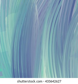 Abstract colorful vector paintbrush background. vertical sketch texture, expressive oil brush template