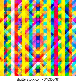Abstract colorful vector pattern.