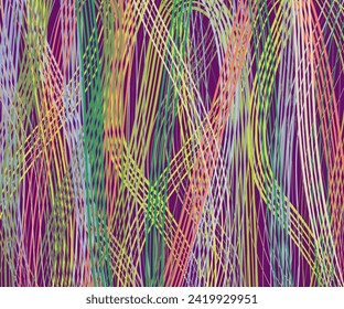 Abstract colorful vector seamless pattern background