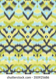 Abstract colorful vector seamless pattern, background with ethnic and tribal motifs, zigzag lines.