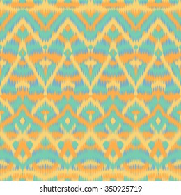 Abstract colorful vector seamless pattern, background with ethnic and tribal motifs, zigzag lines.