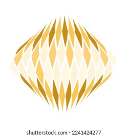 Abstract colorful vector shape. Graphic design element. 