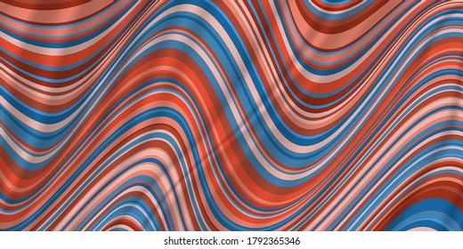 Resumen de plantilla vectorial colorida con cintas dobladas geométricas. Líneas irregulares de mármol. Antecedentes de onda texturizada para presentación, para diseño web y de aplicaciones, diseño para su negocio