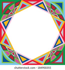abstract colorful vector use for background design