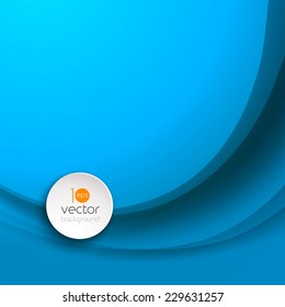 Abstract colorful vector wave background 