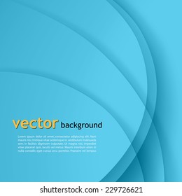 Abstract colorful vector wave background . EPS 10