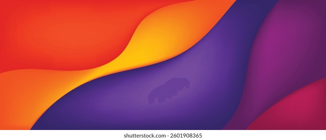  abstract colorful vector wave background